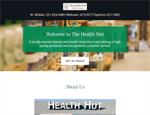 Tablet Screenshot of healthhutal.com